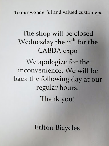 Bicycle Store «Erlton Bicycle Shop», reviews and photos, 1011 Marlton Pike W, Cherry Hill, NJ 08002, USA