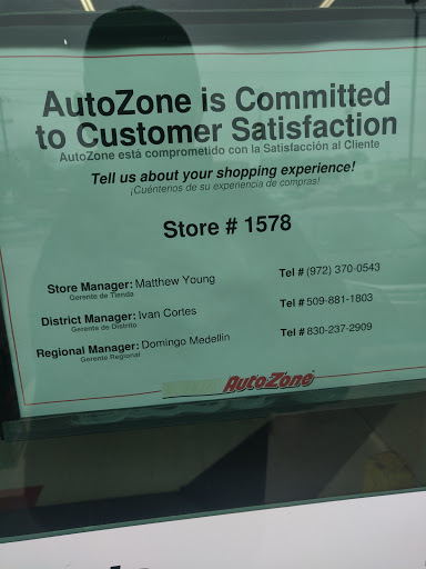 Auto Parts Store «AutoZone», reviews and photos, 6745 Main St, The Colony, TX 75056, USA