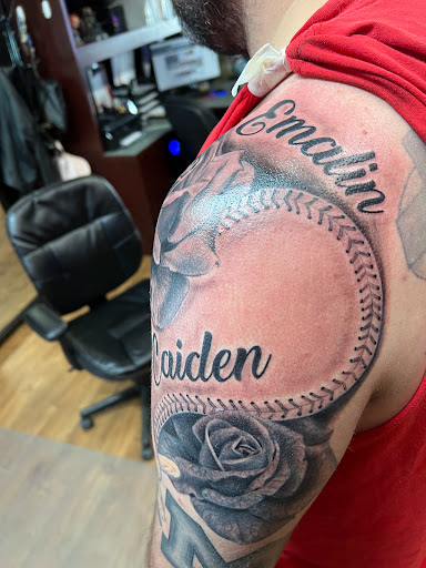 Explore dyslexia tattoo ideas, creative tattoo ideas in Hillsboro, available at Chaos Tattoo