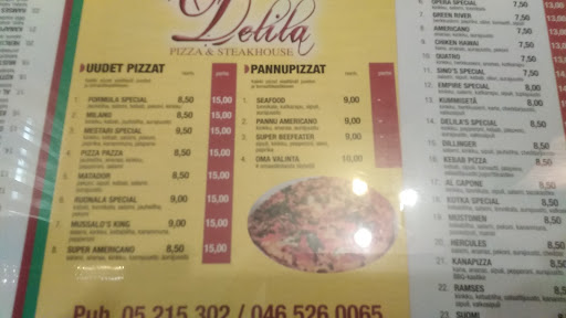 Delila Pizza & Steakhouse
