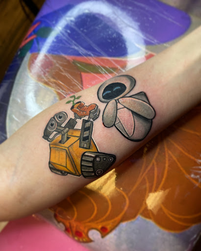 Explore gamer tattoo ideas, creative tattoo ideas in Tehachapi, available at Briar Rose TATTOO