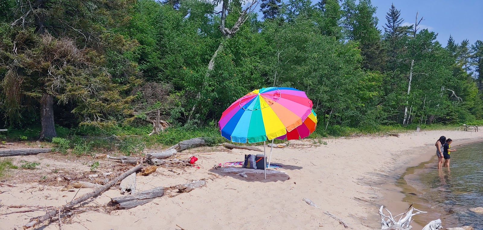 Fotografie cu Katherine Cove cu drept și lung