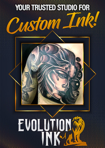 Explore flower tattoo ideas for females, creative tattoo ideas in Fayetteville, available at Evolution Ink Tattoo and Piercing Studio