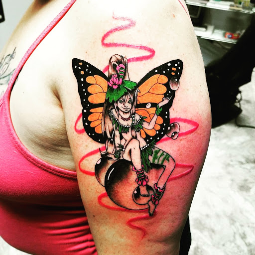 Explore women tattoo sleeve ideas, creative tattoo ideas in Tucson, available at Jesses Tattoos & Tattoo Supplies