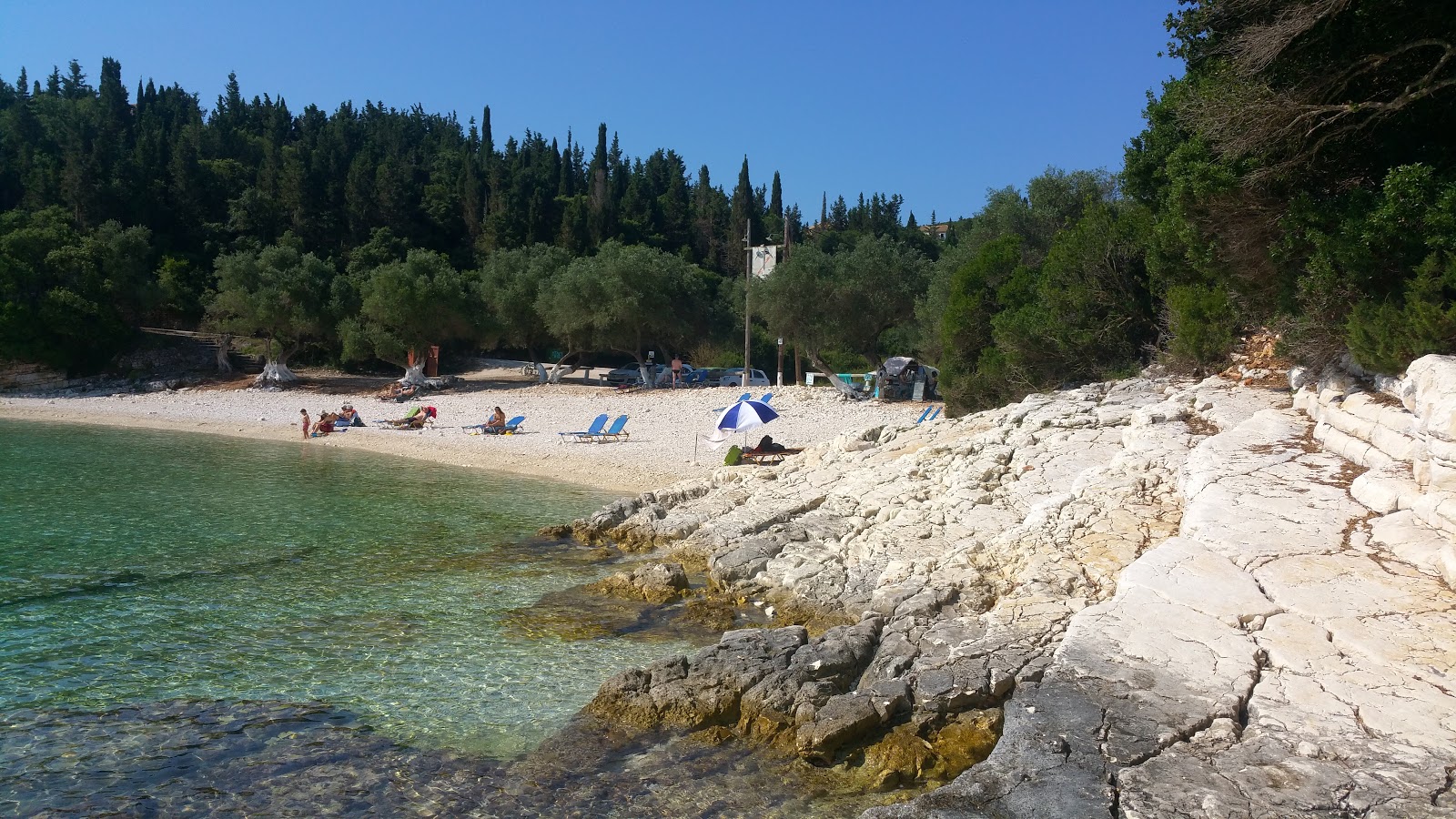 Photo of Emplisi beach and the settlement