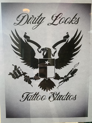 Explore patchwork sleeve tattoo ideas, creative tattoo ideas in Winnsboro, available at Dirty Looks Tattoo Studio