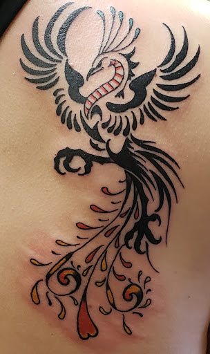 Explore pegasus tattoo ideas, creative tattoo ideas in Concord, available at Sterling Tattoo Club