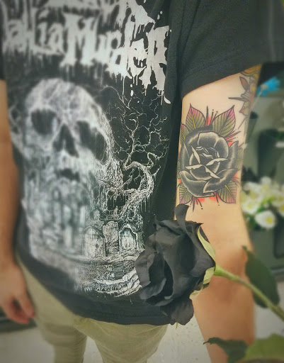 Explore blue tattoo ideas, creative tattoo ideas in Houston, available at 713 Tattoo Parlour