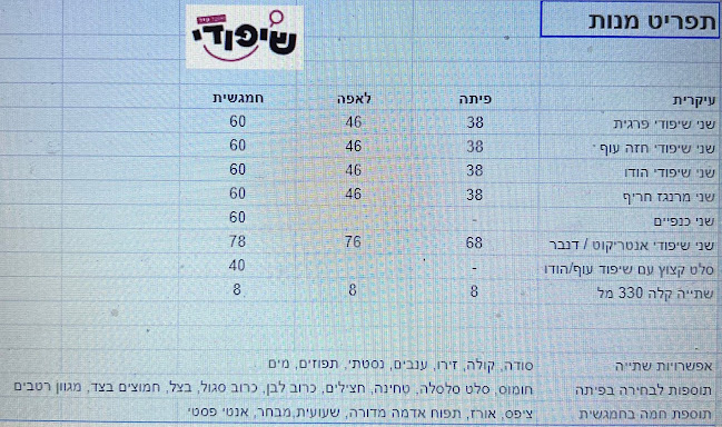שיפודי - מסעדת גריל ישראלי