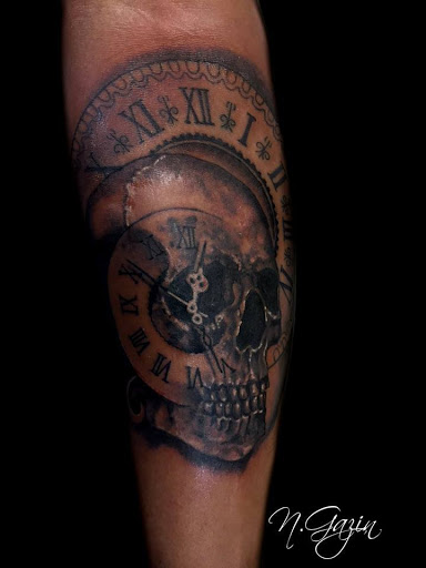 Explore easy leg tattoo ideas, creative tattoo ideas in Ilion, available at Stellar Studio Tattoo