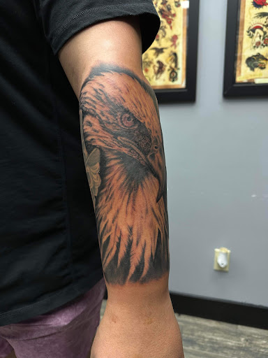 Explore sinner tattoo ideas, creative tattoo ideas in El Paso, available at American Tattoo Society of Ft Bliss