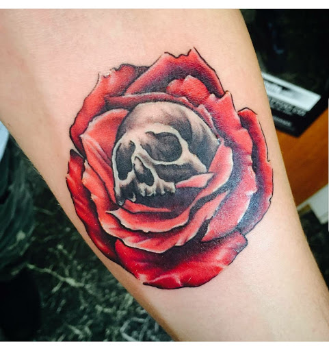 Explore spider tattoo ideas, creative tattoo ideas in Rehoboth Beach, available at Tattoo Galaxy (Rehoboth Beach) Piercing & Custom tattoos