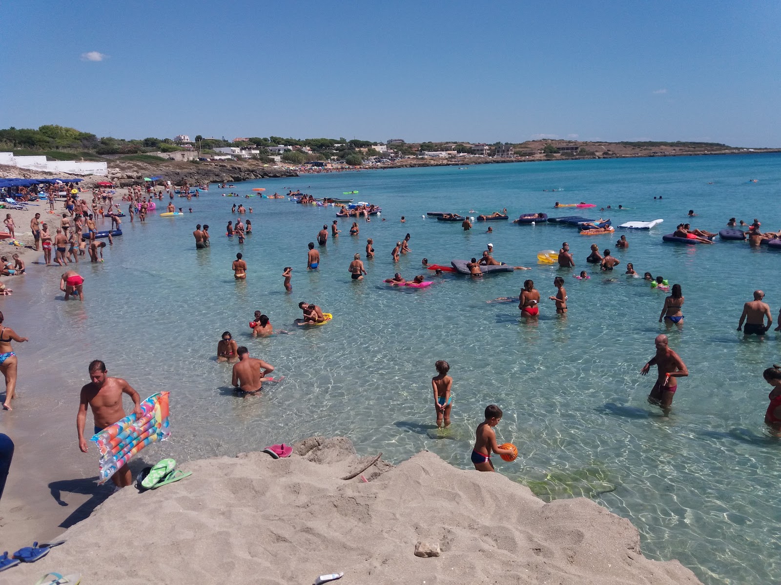Photo de Saint Bon Beach avec un niveau de propreté de assez propre