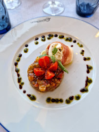 Steak tartare du Restaurant français La Calanque Bleue à Sausset-les-Pins - n°8