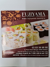 Fujiyama à Nancy carte