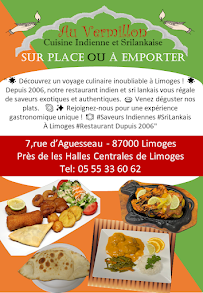 Photos du propriétaire du Restaurant indien Au Vermillon à Limoges - n°3
