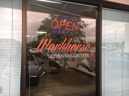 Tattoo Shop «Workhorse Tattoo Collective», reviews and photos, 16741 E Iliff Ave, Aurora, CO 80013, USA