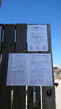 Carte du La Cabane Oceane : Nº9 Le Bar à Huîtres et La Boutique à La Flotte