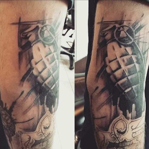 Explore waterfall tattoo ideas, creative tattoo ideas in Chicago, available at Royal Flesh Tattoo and Piercing