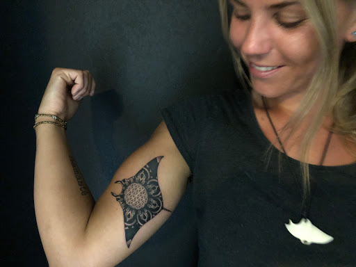 Explore japanese cherry blossom tattoo ideas, creative tattoo ideas in Kapaau, available at Xisle Custom Tattoo