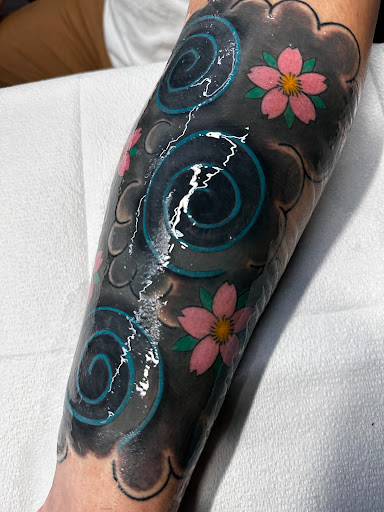 Explore tattoo ideas arm, creative tattoo ideas in Richland, available at The Green Room Tattoo Lounge