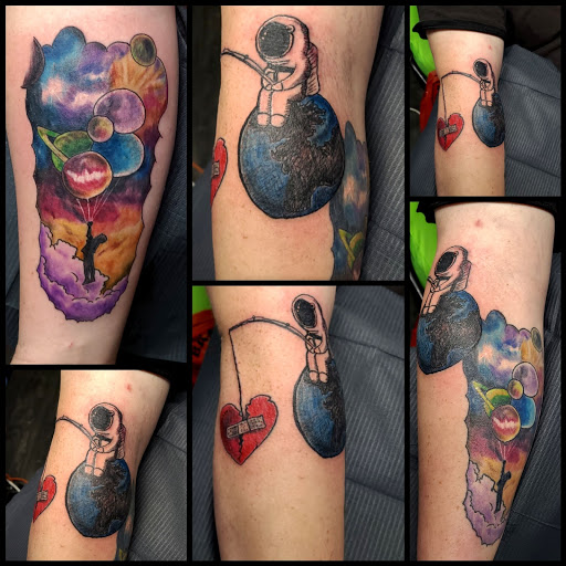 Explore hand tattoo ideas for guys, creative tattoo ideas in Pittsburg, available at NeonMoon Tattoo