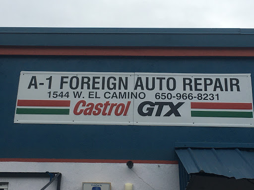 Auto Repair Shop «A-1 Foreign Auto», reviews and photos, 1544 W El Camino Real, Mountain View, CA 94040, USA