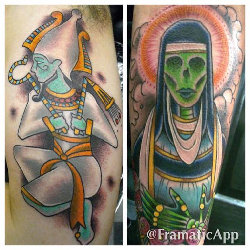 Explore st jude tattoo ideas, creative tattoo ideas in Mobile, available at Old Familiar Tattoo Company