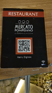 Carte du Mercato Pompeiano Restaurant à Pompei
