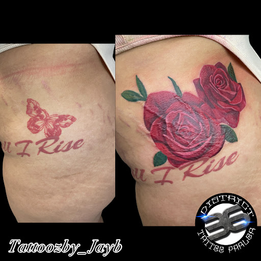 Find tattoo sunflower ideas for your next unique tattoo in Passaic at District 36 Tattoo Parlor
