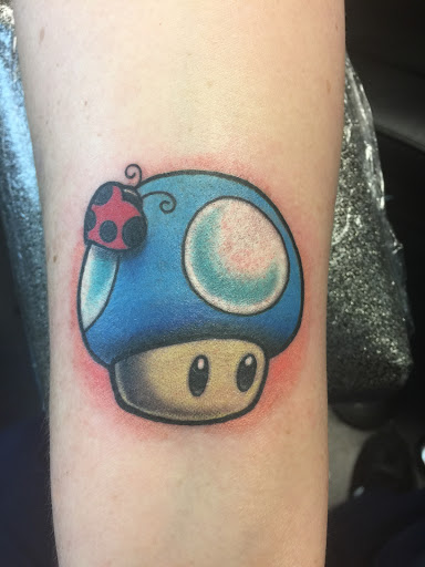 Explore surf tattoo ideas, creative tattoo ideas in Hanover, available at Gypsy Skull Tattoo