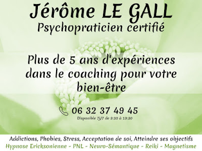 Hypnothérapeute Bordeaux | Formateur Reiki Jérôme LeGall à Saint-Louis-de-Montferrand