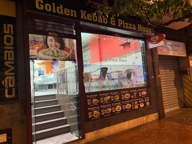 Comentários e avaliações sobre o golden kebab e pizza hous