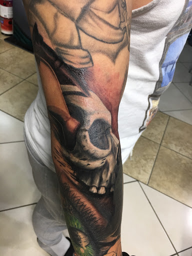 Explore palm sized tattoo ideas, creative tattoo ideas in Cape Coral, available at The Tattoo Emporium