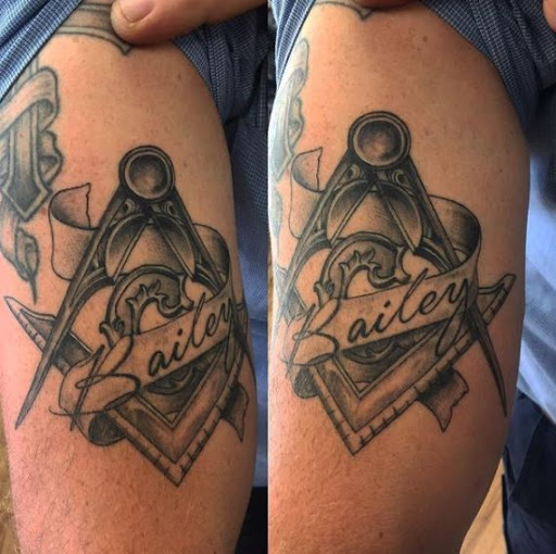 Explore tattoo ideas for guys back, creative tattoo ideas in Lewisburg, available at Rose and Dagger Tattoo