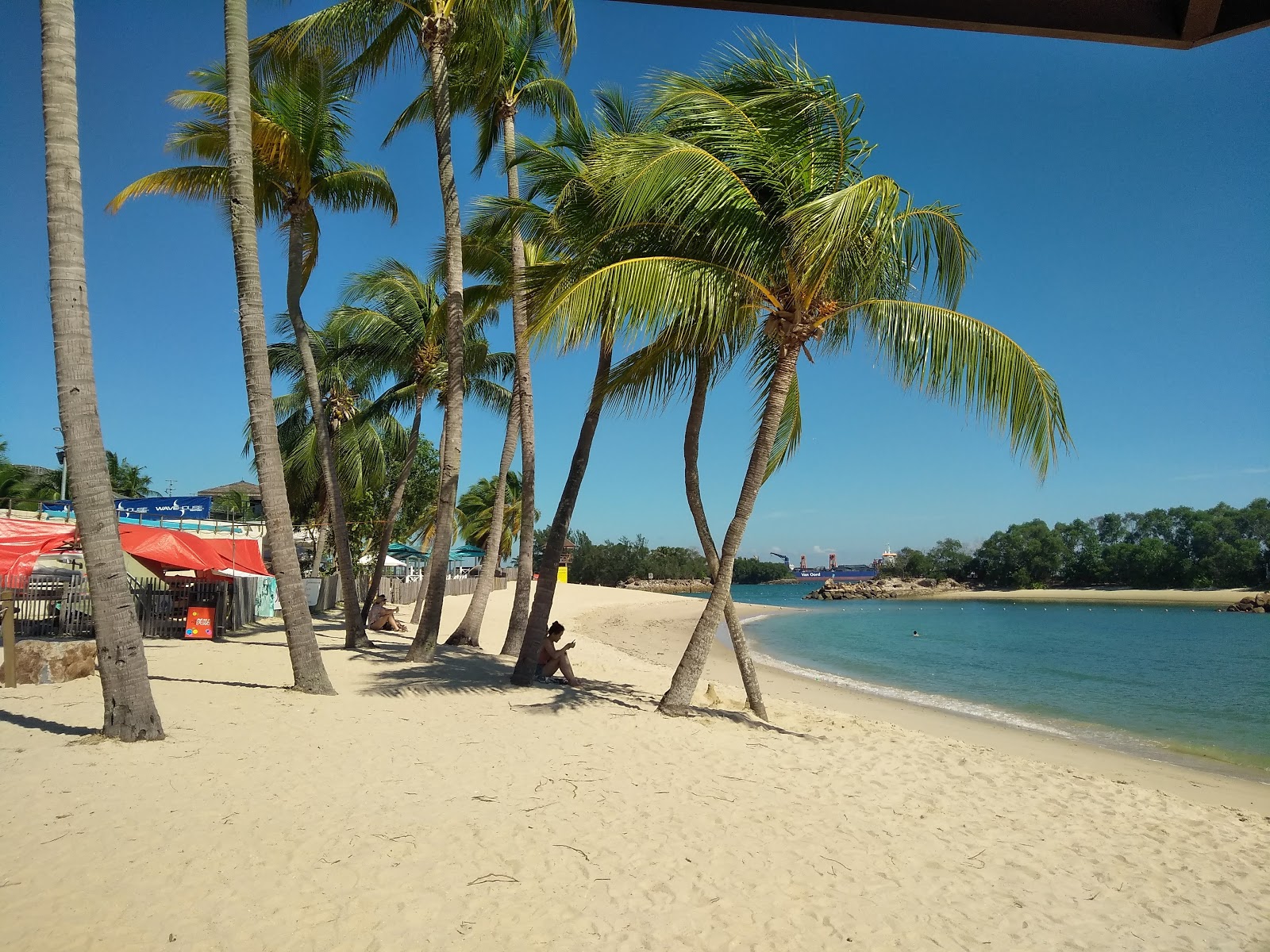 Photo of Sentosa Siloso Beach amenities area