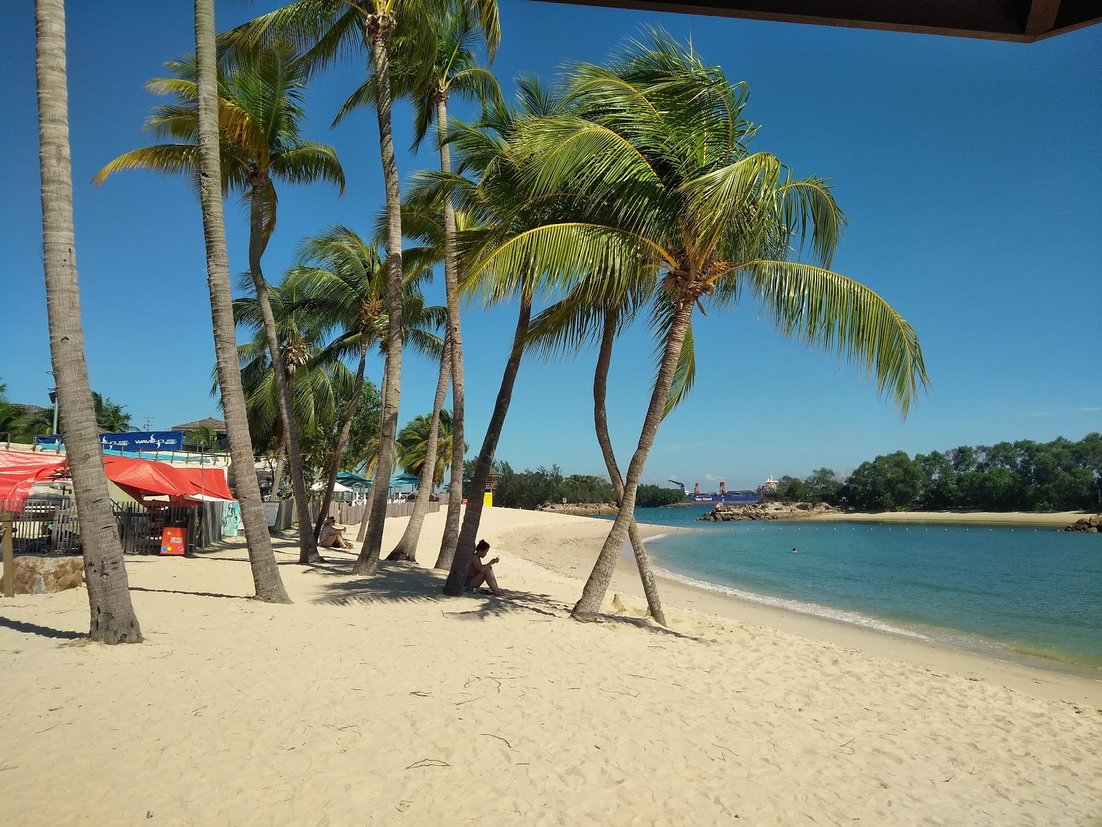 Sentosa Siloso Beach'in fotoğrafı ve yerleşim