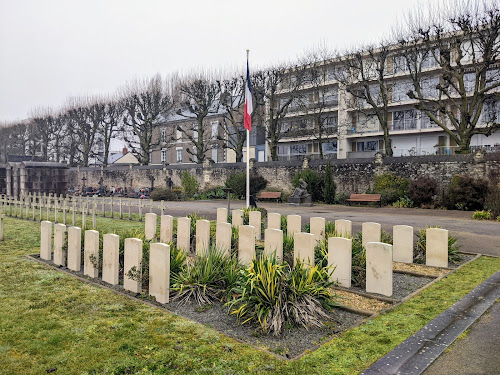 Cimetière Commonwealth War Graves WW1 Nantes