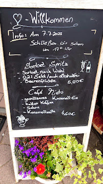 Menu / carte de Sweet 'nd Creamy / Das kleine Eiscafe à Heiligkreuzsteinach