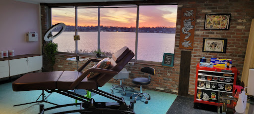 Explore cool leg tattoo ideas, creative tattoo ideas in Middletown, available at Secret Beach Tattoo