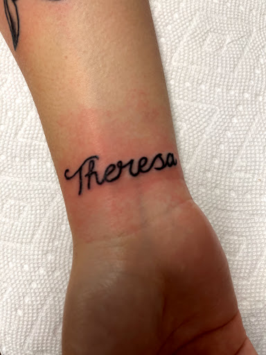 Explore women's sternum tattoo ideas, creative tattoo ideas in Concord, available at Sterling Tattoo Club