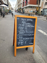 CAJUN FACTORY à Paris menu