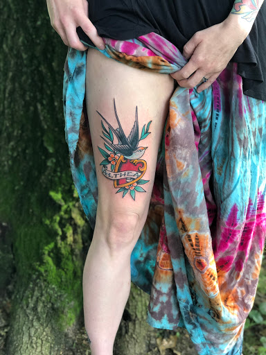 Explore arsenal tattoo ideas, creative tattoo ideas in Warrenville, available at NoodlesTattoo Co. & Studio