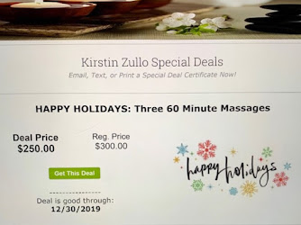 Kirstin Zullo, Licensed Massage Therapist