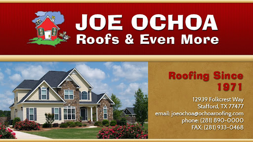 Roofing Contractor «Joe Ochoa Roofs and Even More», reviews and photos, 12939 Folkcrest Way, Stafford, TX 77477, USA