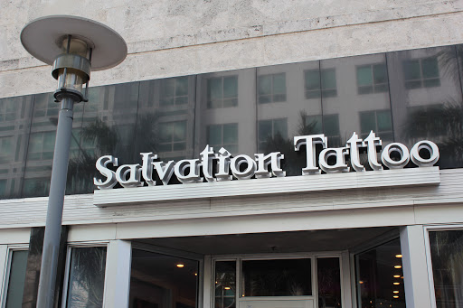Explore name tattoo ideas for men, creative tattoo ideas in Miami Beach, available at Salvation Tattoo Lounge