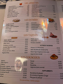 Menu / carte de Restaurant EL BAHIA à Châtenay-Malabry