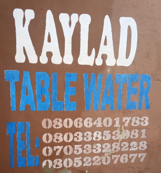 Kaylad table water factory