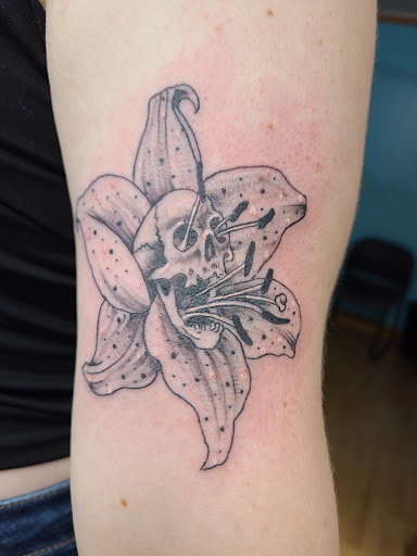 Explore butterfly semicolon tattoo ideas, creative tattoo ideas in Rockville, available at Alchemy Of Ravens