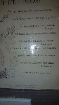 Menu / carte de La Bigoudène à Bourg-en-Bresse